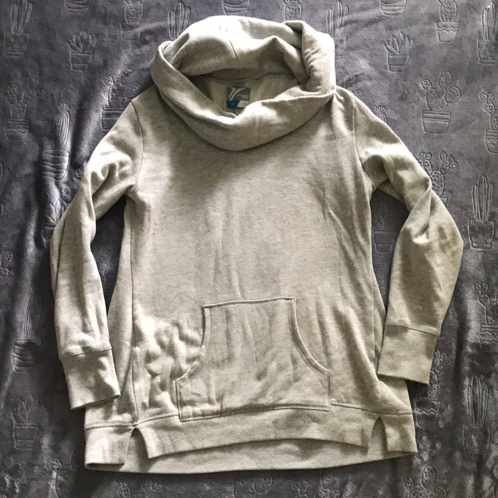 🍋 Old Navy Sweatshirt with Cowl Neck in Gray